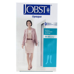 JOBST Media a la Rodilla Opaque Negro Mediana Compresión