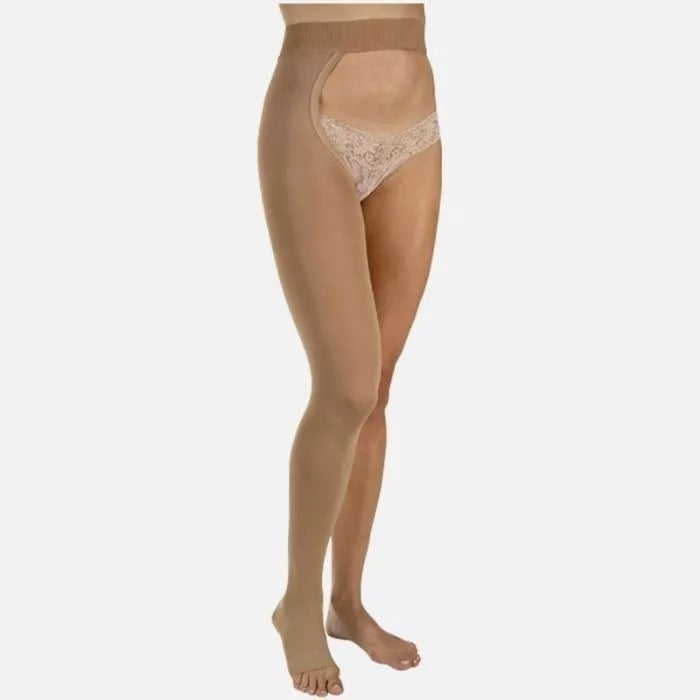 JOBST Media Izquierda punta abierta Relief Chap Mediana Compresión