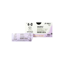 Ethicon Sutura Calibre 4/0 - Longitud 45 CM - Aguja PS-2 19 MM Vicryl