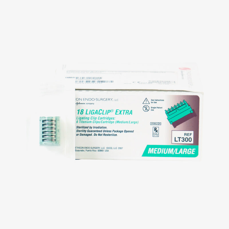 Ethicon Clips de Ligadura Mediano/Grande Ligaclip Extra