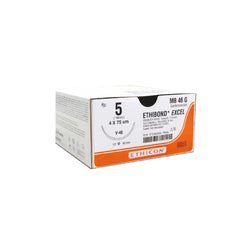 Ethicon Sutura Calibre 5 - Longitud 75 CM - Aguja V-40 Ethibond Excel