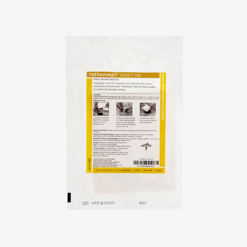Medline Apósito Therahoney HD De 10.16 CM x 12.70 CM