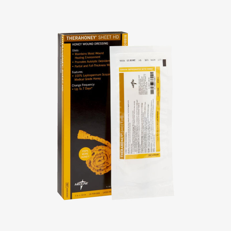 Medline Apósito Therahoney HD De 2.5 CM x 30.5 CM