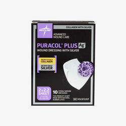 Medline Apósito Puracol Plus AG+ De 5.1 CM x 5.7 CM