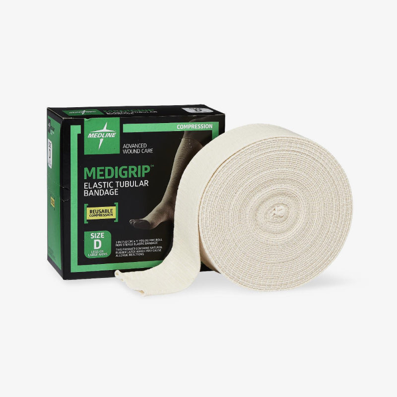 Medline Venda Tubular Elástica Medigrip De 7.62 CM x 10 M