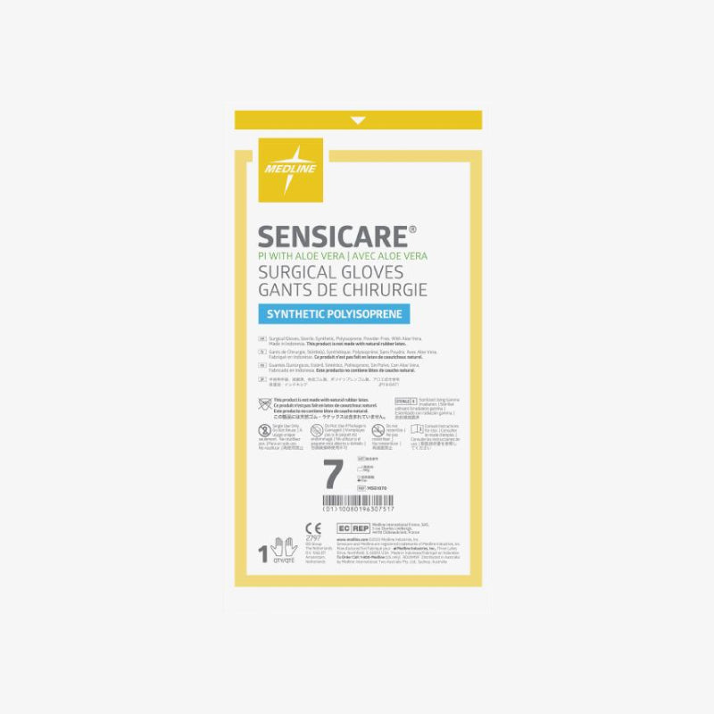 Medline Guantes Sensicare SI con Aloe