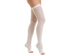 RelaxSan Media al Muslo Antiembólica Color Blanco 18 - 23 MMHG