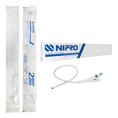 Nipro Sonda de Foley 100% de Silicón de 22 Fr, 2 Vías