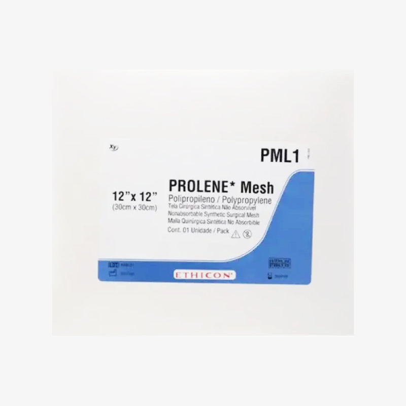 Ethicon Malla para Hernias Esteril Prolene 30 CM x 30 CM