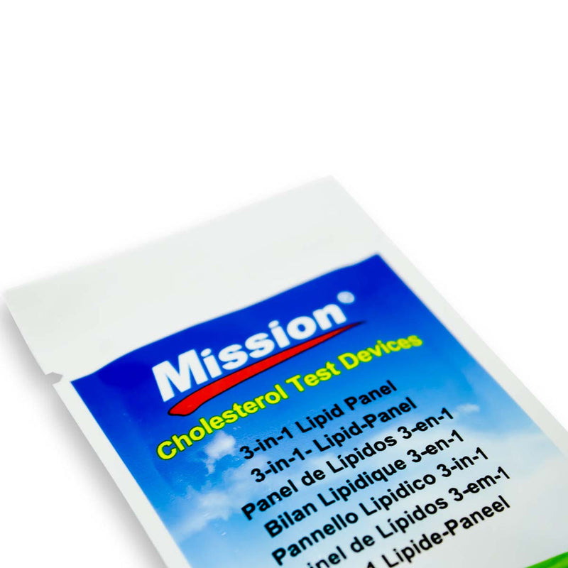 Mission Panel 3 en 1 Para Detección de Lípidos