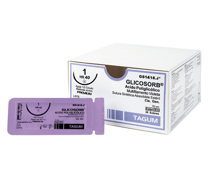 Tagum Sutura Ácido Poliglicólico