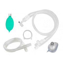 Circuito de Anestesia Corrugado para Adulto 1.5 m con Filtro HMEF, Mascarilla #5