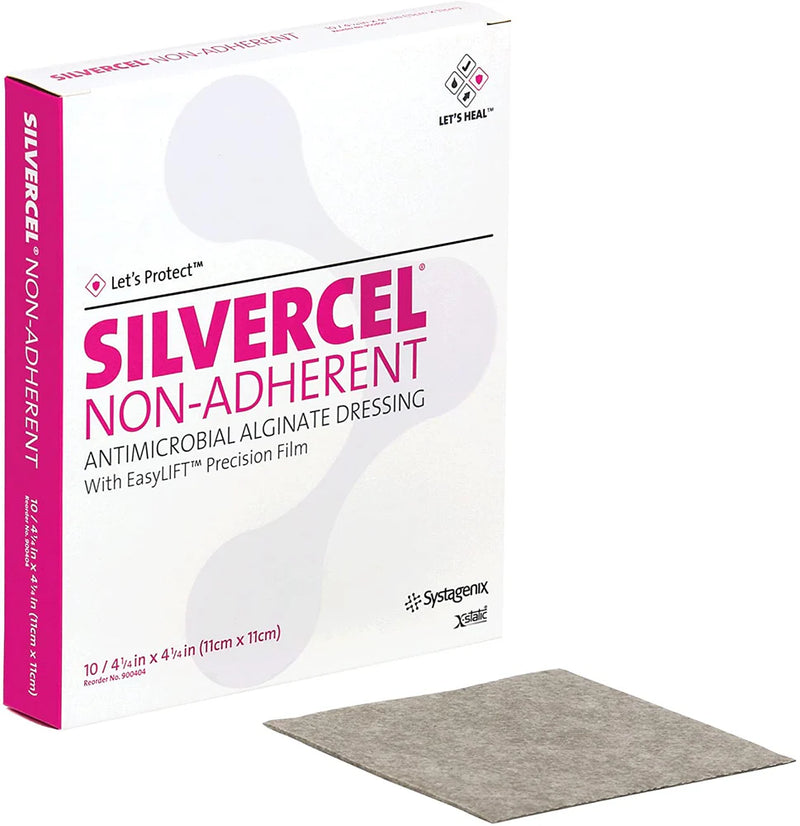 3M Apósito No Adherente Silvercel De 11 cm x 11 cm