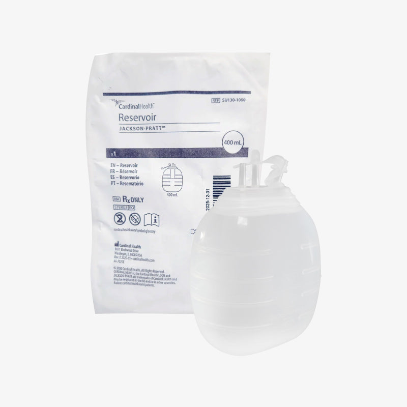 Cardinal Health Reservorio Dual en Forma de Perda JacksonPratt De 400 ML