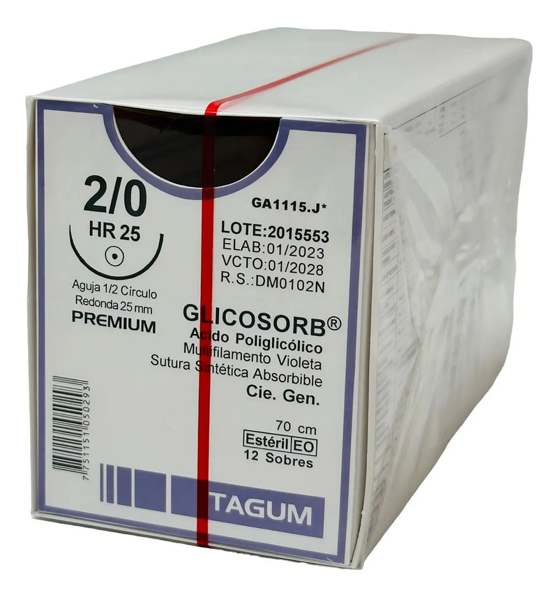 Sutura Glicosorb Ácido Poli