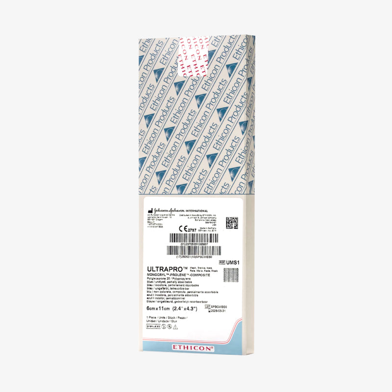 Ethicon Malla para Hernias Ultrapro 11 CM x 6 CM