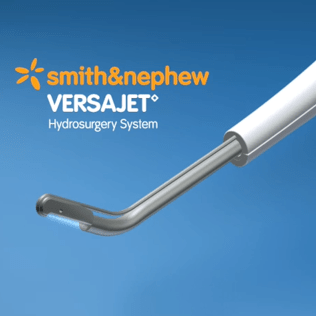 Smith & Nephew Pieza De Mano Desechable 45° Versajet II Exact De 14 MM