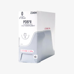 Ethicon Sutura Calibre 0 - Longitud 70 CM - Aguja CT-1 36 MM PDS II Violeta