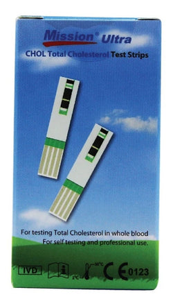 Mission Tiras Reactivas Para Medidor de Colesterol Ultra