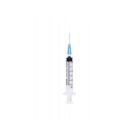 Nipro Jeringa de 3 ml Con Aguja de 25G x 16 MM