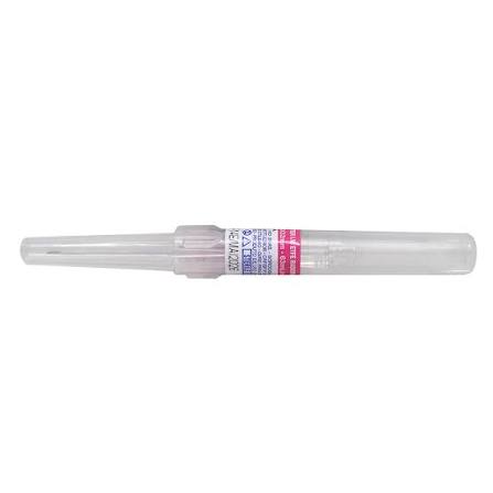 Nipro Catéter Intravenoso Safelet Cath Rosa de 20G x 32 MM (1 1/4")