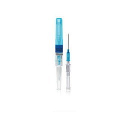 Nipro Catéter de Poliuretano Safetouch Azul de 22G x 25 MM (1")