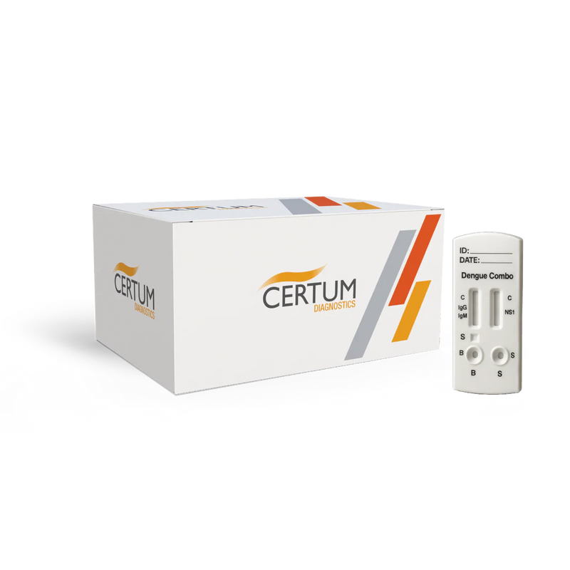 Certum Prueba Rápida de Dengue y Antígeno NS1 e IgG/IgM