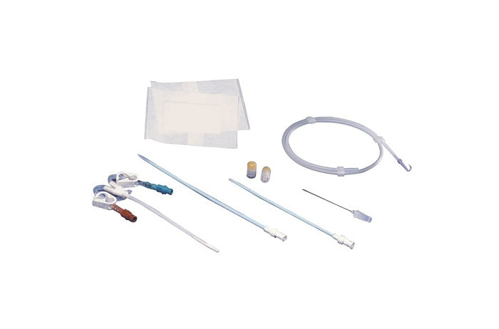 Medtronic Kit De Catéter De Hemodiálisis con Extensiones Curvas Mahurkar De 10 FR x 19.5 CM