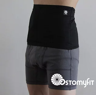 OstomyFit Faja De Ostomía Sport Negro