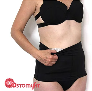 OstomyFit Faja De Ostomía Sport Negro