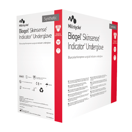 Mölnlycke Guantes Quirúrgicos Biogel Skinsense Indicator Underglove