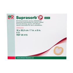 Lohmann & Rauscher Suprasorb P Sacro Adhesivo, estéril. Apósito de Espuma de Poliuretano de 18 CM X 20.5 CM
