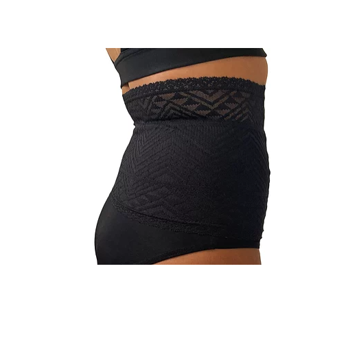 OstomyFit Faja De Ostomía con Encaje Negro