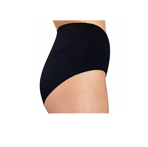 OstomyFit Calzón De Algodón Negro