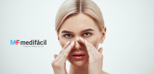 Enjuague nasal con solución salina para alivio de síntomas de alergias y rinosinusitis: Medifácil