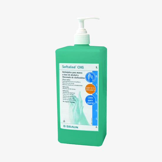 B. Braun Solución Antiséptica Softalind CHG De 500 ML
