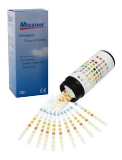 Mission Tiras de Uroanálisis de 10 Parametros