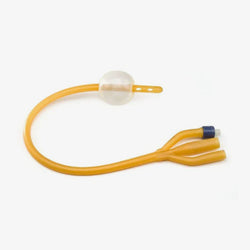 Cardinal Health Sonda Foley de Látex Recubierto de Hidrogel Dover 24 FR 5 cc 3 Vías
