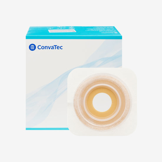 ConvaTec Barrera Plana Moldeable Sur-Fit Natura De 22 MM a 33 MM con Aro De 45 MM