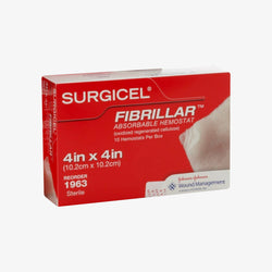 Ethicon Hemostático Absorbible Surgicel Fibrillar 10.2 CM x 10.2 CM