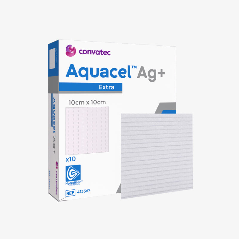 ConvaTec Apósito Aquacel Ag+ Extra De 10 CM X 10 CM