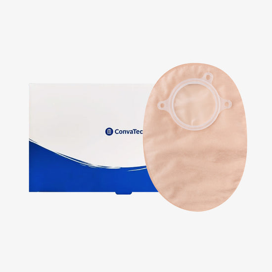 ConvaTec Bolsa de Ostomía Cerrada Opaca Natura con Aro De 57 MM