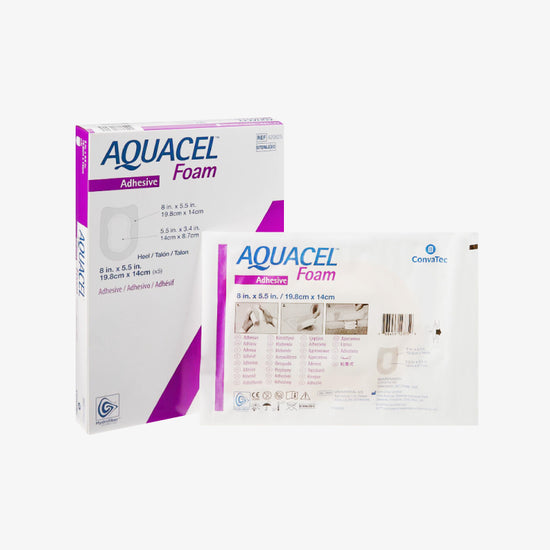ConvaTec Apósito Talón Aquacel Foam De 19.8 CM X 14 CM
