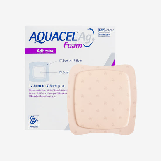 ConvaTec Apósito Aquacel Ag Foam De 17.5 CM X 17.5 CM