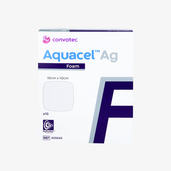 ConvaTec Apósito Aquacel Ag Foam De 10 CM X 10 CM