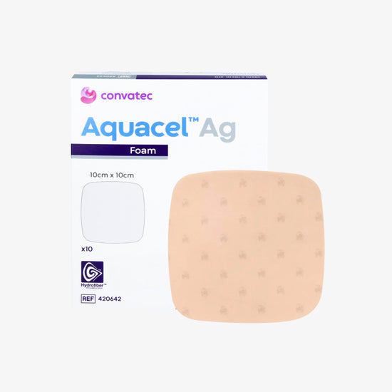 ConvaTec Apósito Aquacel Ag Foam De 10 CM X 10 CM