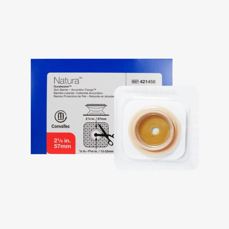 ConvaTec Barrera Plana Recortable con Acordeón Natura De 57 MM