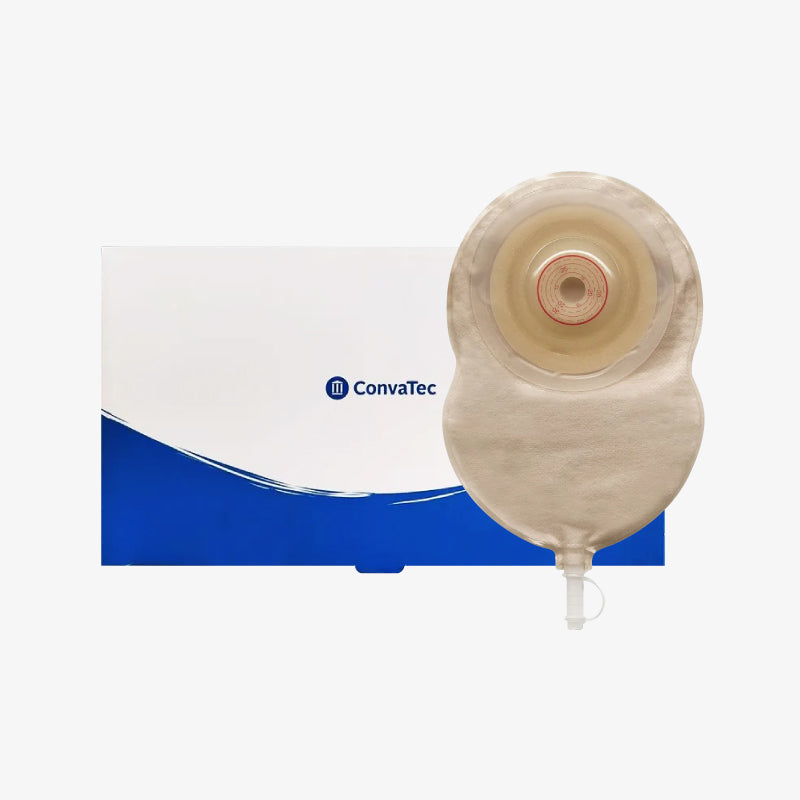 ConvaTec Sistema de Una Pieza Urostomía Convexa Media Recortable Esteem De 10 MM a 35 MM