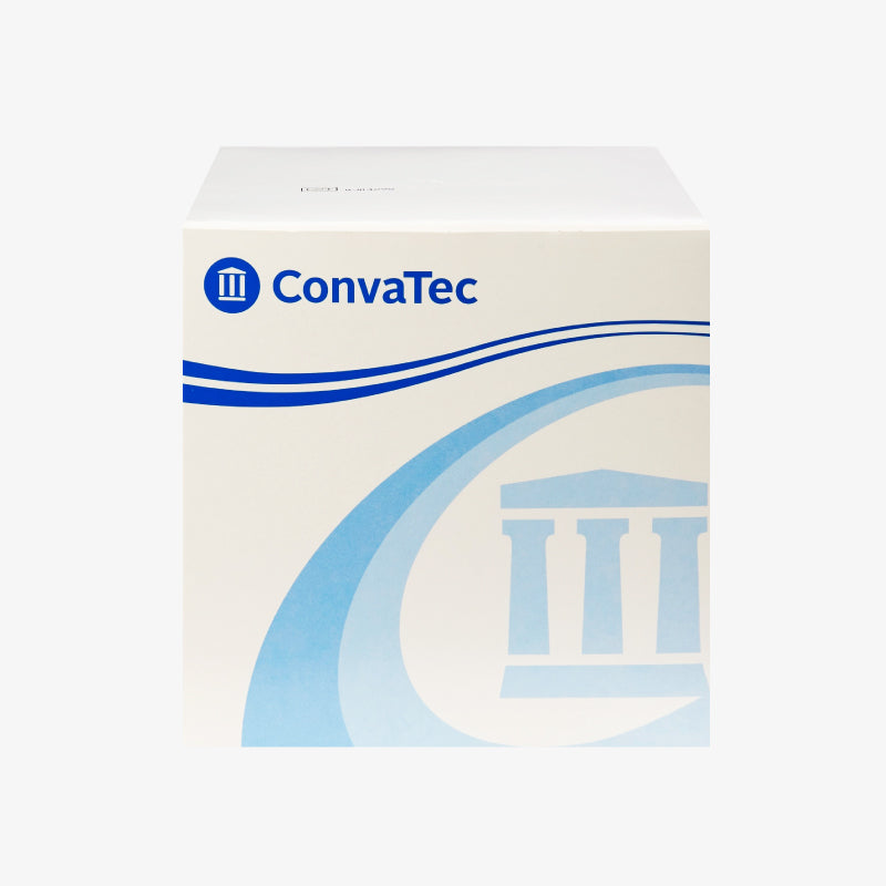 ConvaTec Barrera Convexa Recortable con Hidrocoloide Natura De 13 MM a 35 MM Con Aro De 57 MM