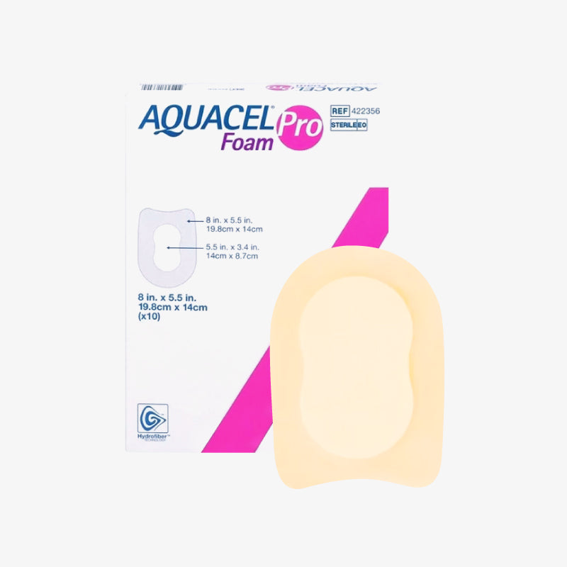 ConvaTec Apósito Talón Aquacel Foam Pro De 19.8 CM cm X 14 CM